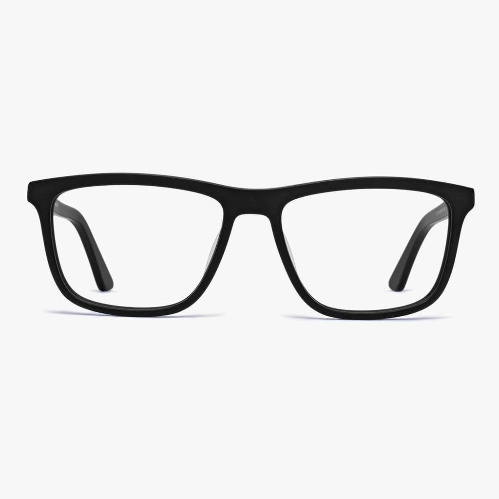Buy Men's Adams Black Reading glasses - Luxreaders.co.uk