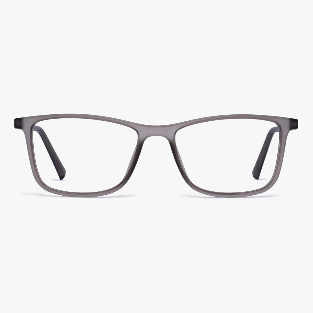 Buy Men's Lewis Grey Reading glasses - Luxreaders.co.uk