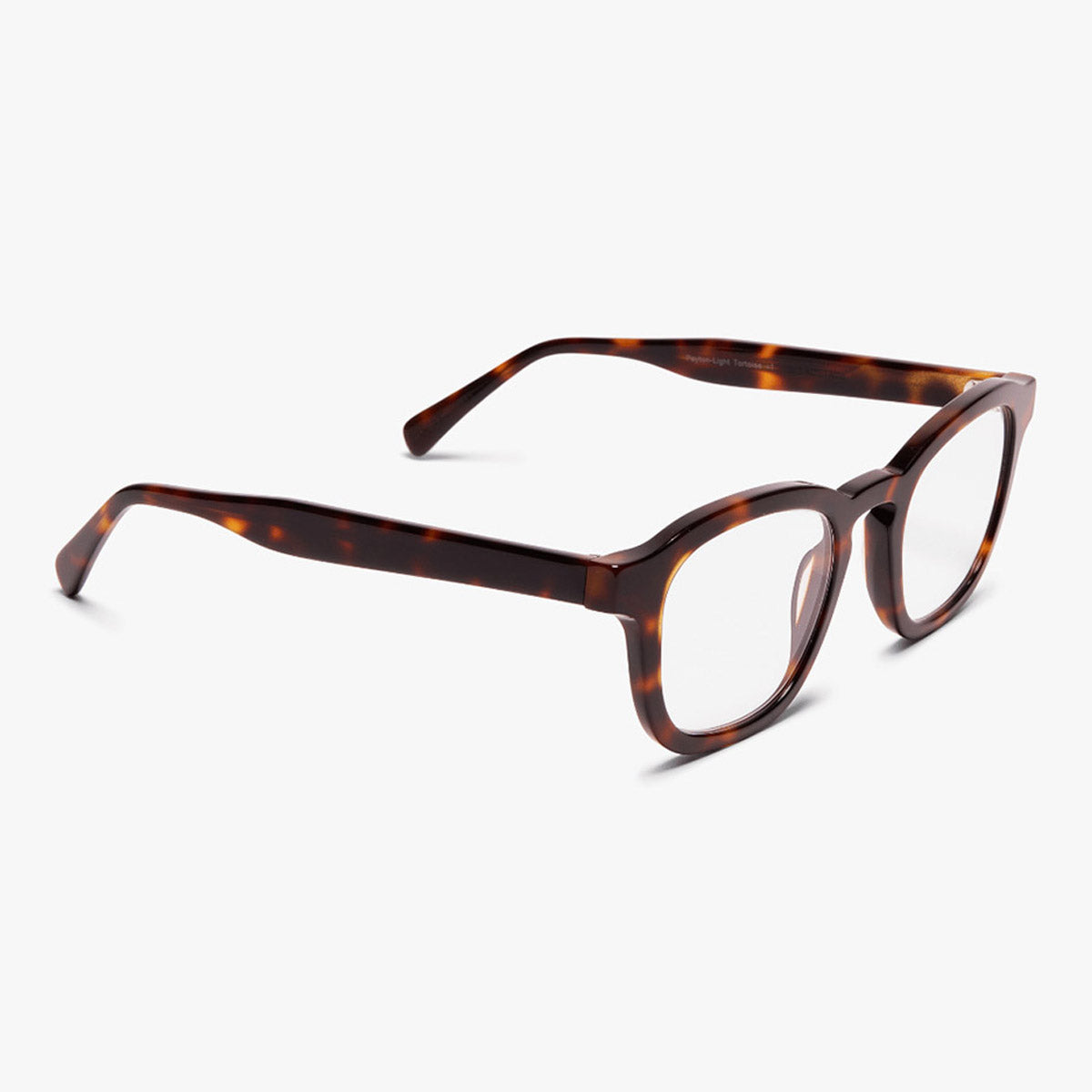 Luxreaders stylish Women's Reykjavik Light Turtle Reading glasses. Made from Bio-acetate in a Square shape.