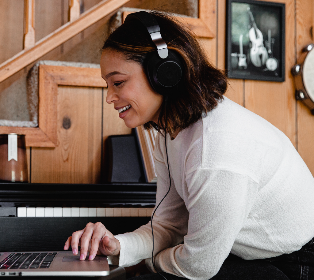 On ear headphones glasses shop