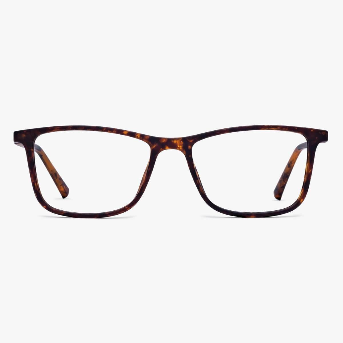 Luxreaders stylish Skagen Turtle Reading glasses. Made from Rubber in a Rectangle shape.