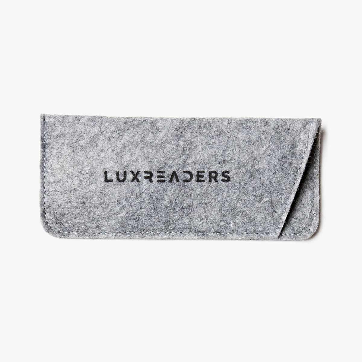 Luxreaders stylish Women's København Light Turtle Reading glasses. Made from Rubber in a Square shape.