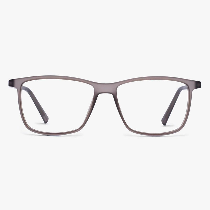 Women's København grey rectangle glasses