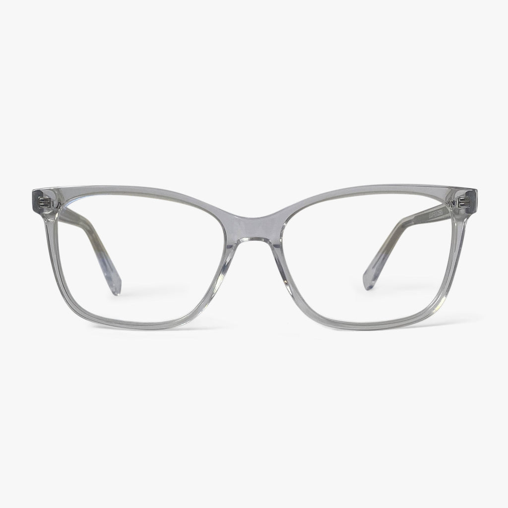 Buy Men's Haven Crystal White Blue light glasses - Luxreaders.co.uk