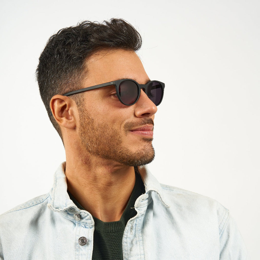 Men's Cole Black Sunglasses - Luxreaders.co.uk