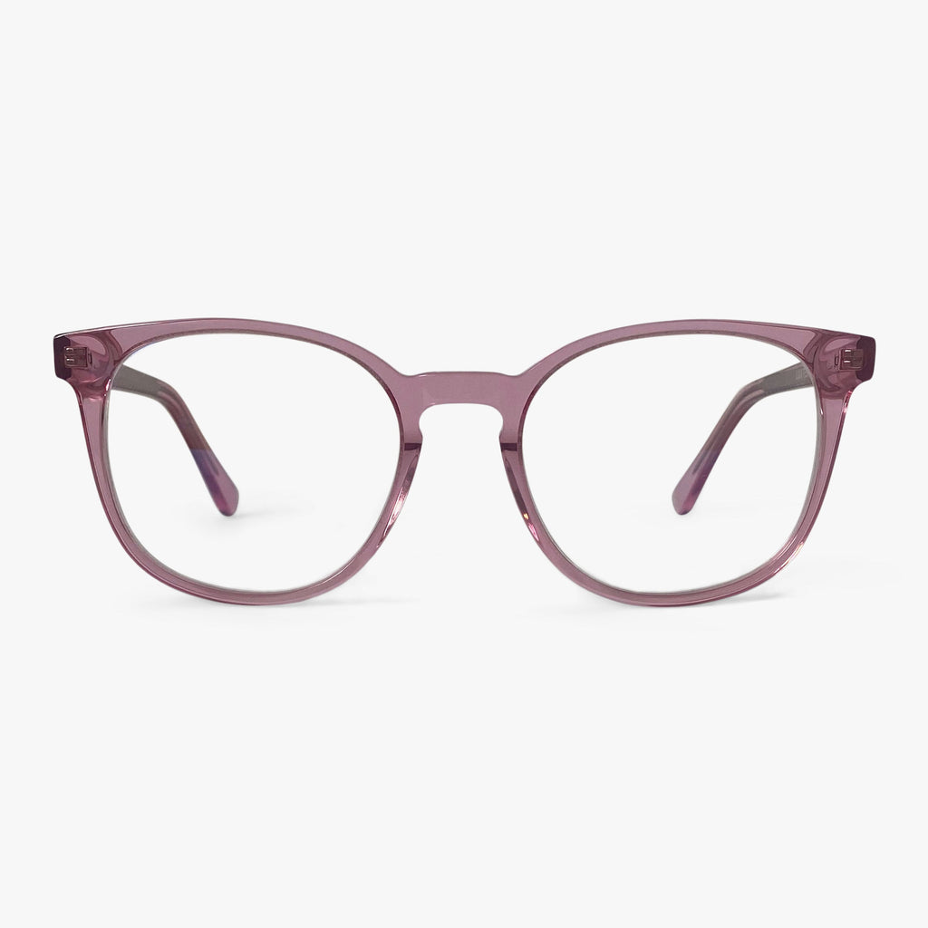 Buy Landon Crystal Pink Blue light glasses - Luxreaders.co.uk