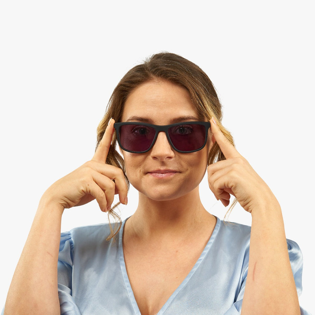Women's Adams Black Sunglasses - Luxreaders.co.uk