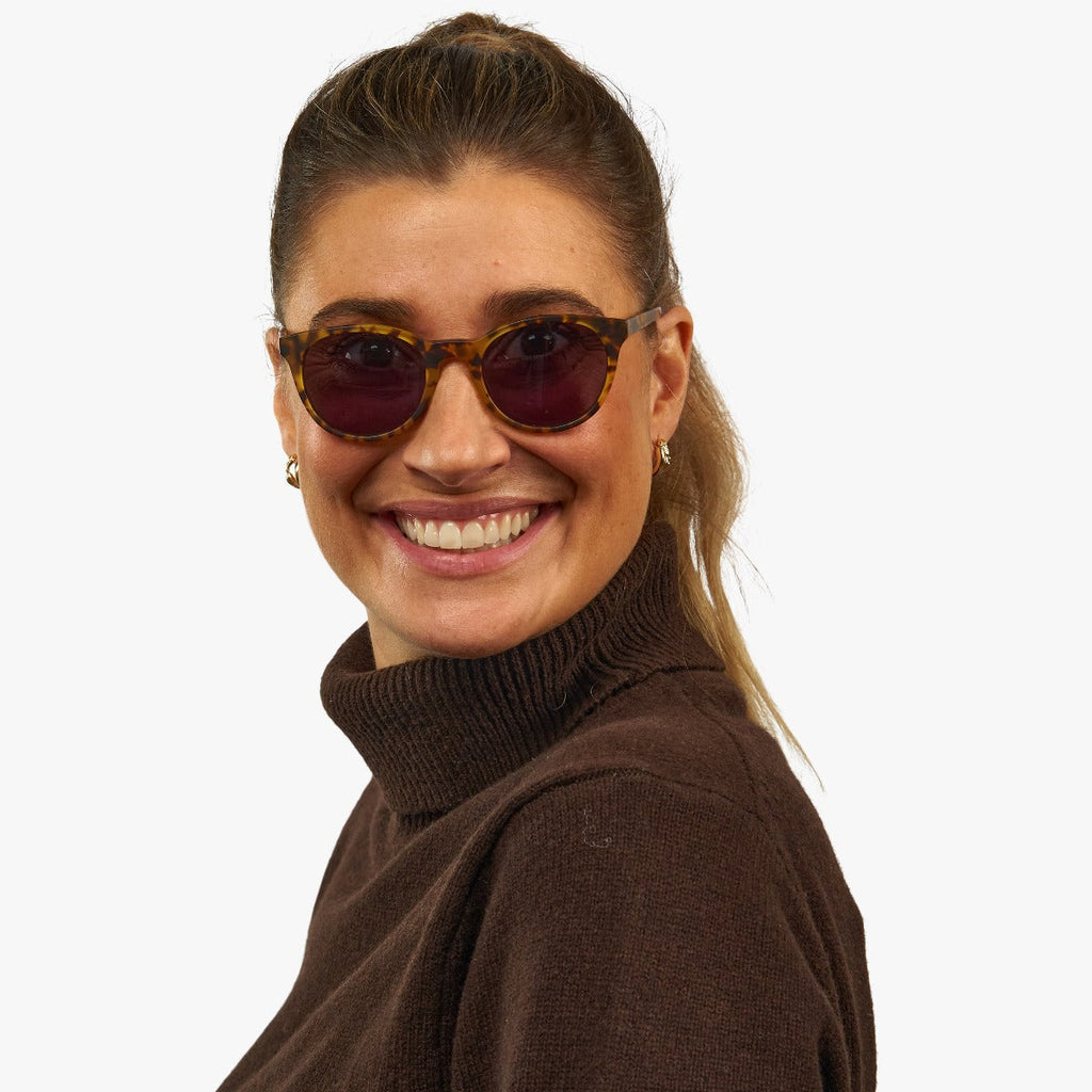 Women's Cole Light Turtle Sunglasses - Luxreaders.co.uk