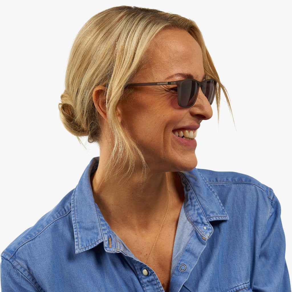 Women's Lewis Grey Sunglasses - Luxreaders.co.uk