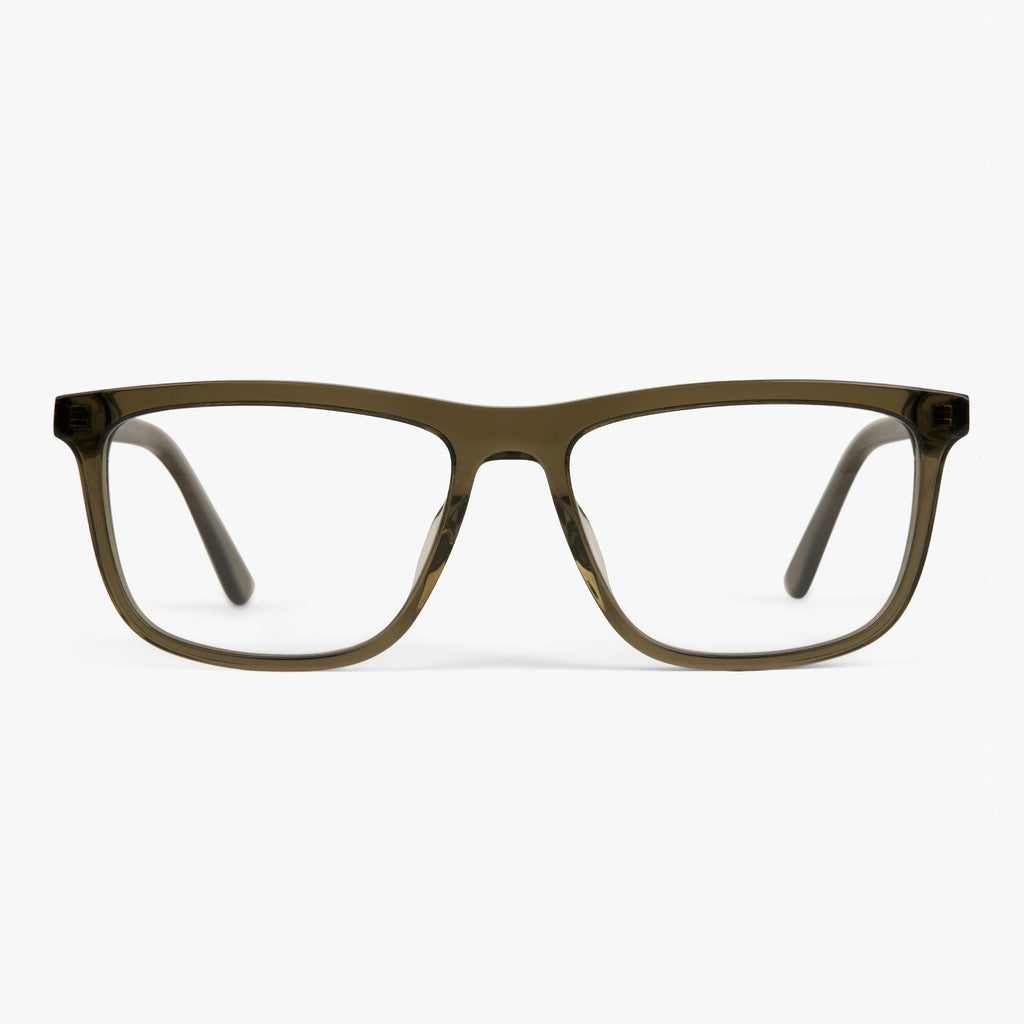 Buy Women's Adams Shiny Olive Reading glasses - Luxreaders.co.uk