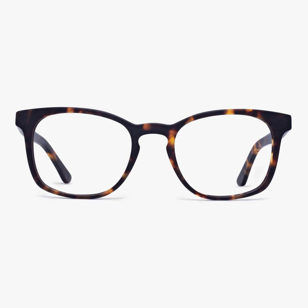 Buy Men's Baker Dark Turtle Blue light glasses - Luxreaders.co.uk