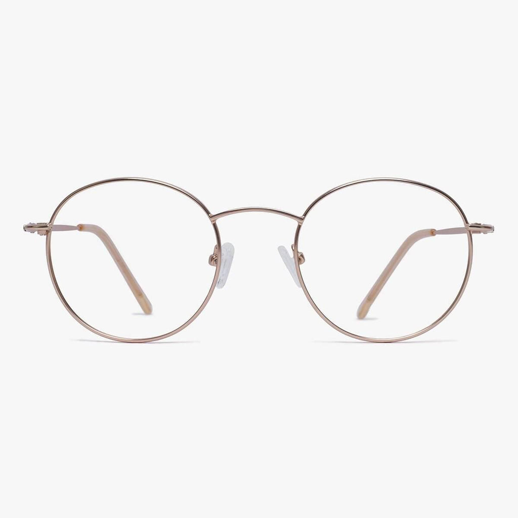 Buy Men's Miller Gold Reading glasses - Luxreaders.co.uk