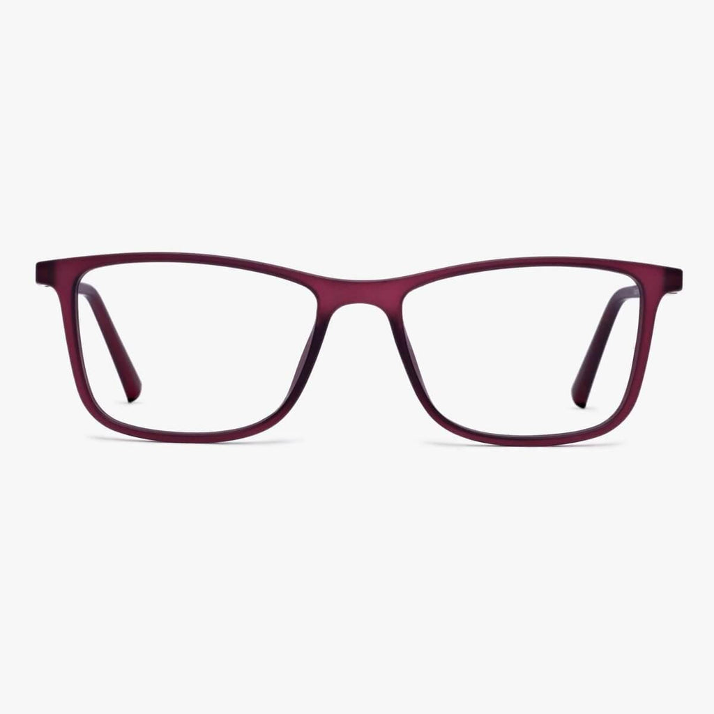 Buy Lewis Red Reading glasses - Luxreaders.co.uk