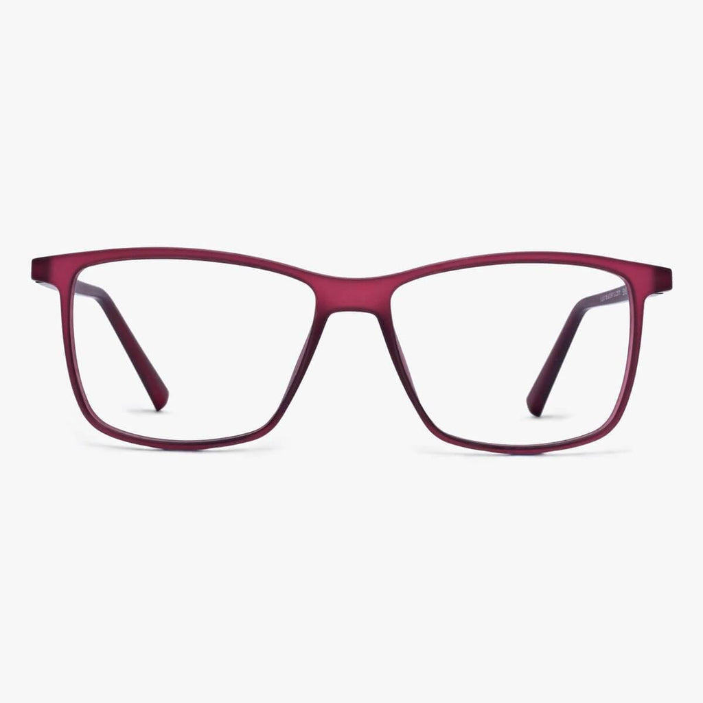Buy Women's Hunter Red Reading glasses - Luxreaders.co.uk