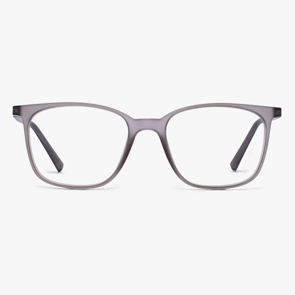 Buy Men's Riley Grey Reading glasses - Luxreaders.co.uk