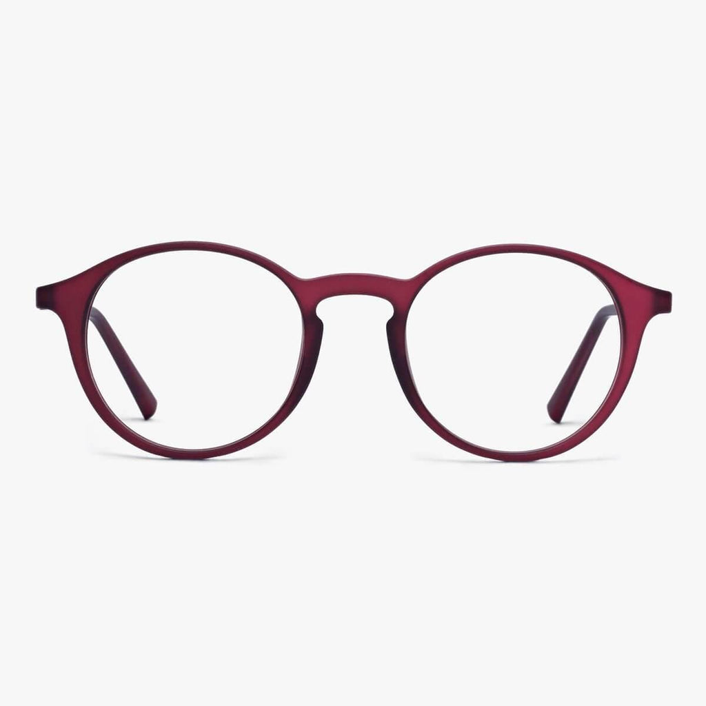 Buy Women's Wood Red Reading glasses - Luxreaders.co.uk