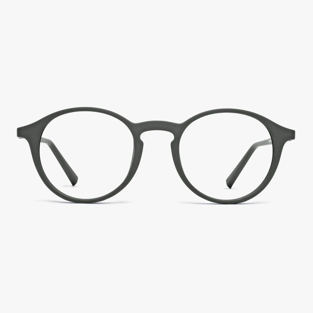 Buy Wood Dark Army Reading glasses - Luxreaders.co.uk