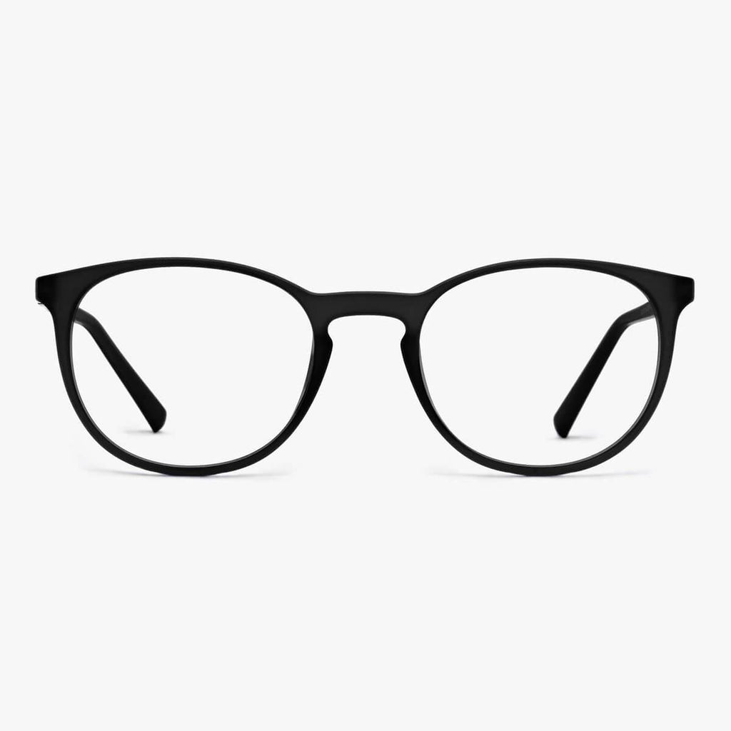 Buy Men's Edwards Black Reading glasses - Luxreaders.co.uk