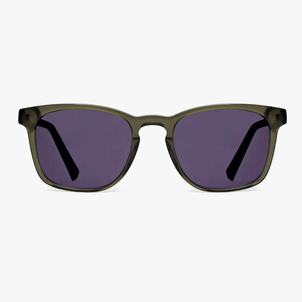 Buy Men's Baker Shiny Olive Sunglasses - Luxreaders.co.uk