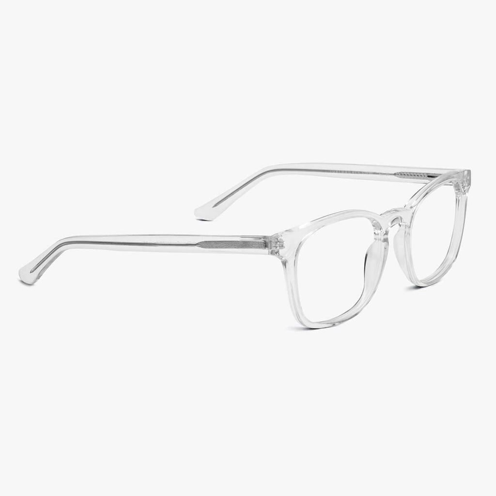 Women's Baker Crystal White Reading glasses - Luxreaders.co.uk