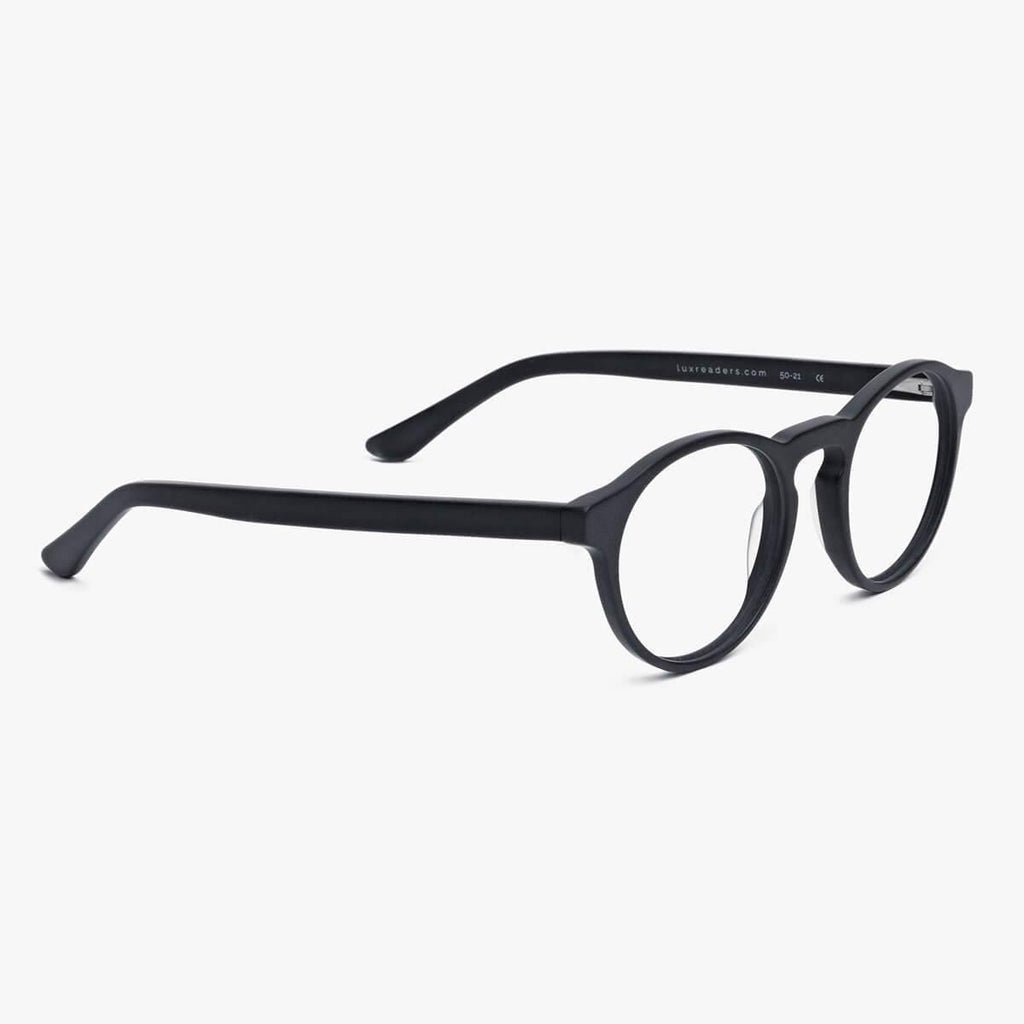 Morgan Black Reading glasses - Luxreaders.co.uk