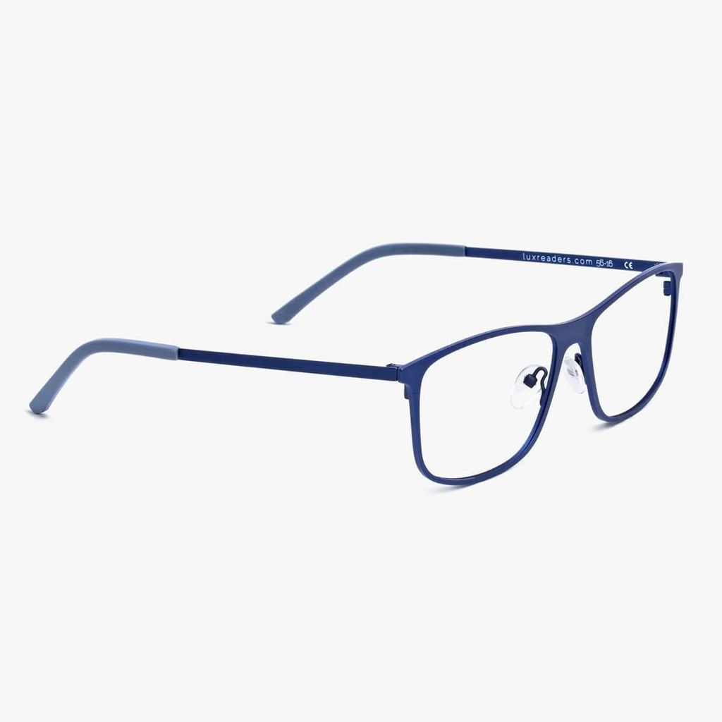Men's Parker Blue Reading glasses - Luxreaders.co.uk