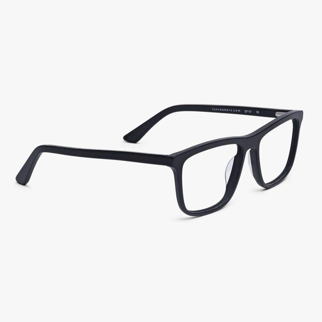 Men's Adams Black Reading glasses - Luxreaders.co.uk