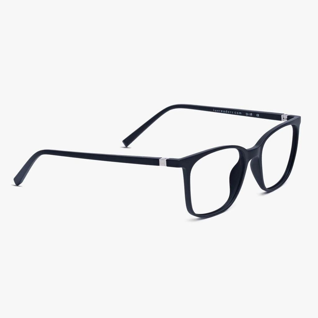 Riley Black Reading glasses - Luxreaders.co.uk
