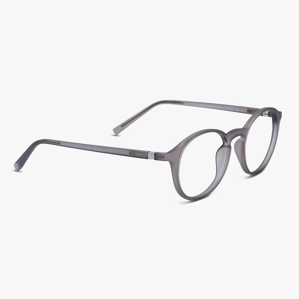Wood Grey Blue light glasses - Luxreaders.co.uk