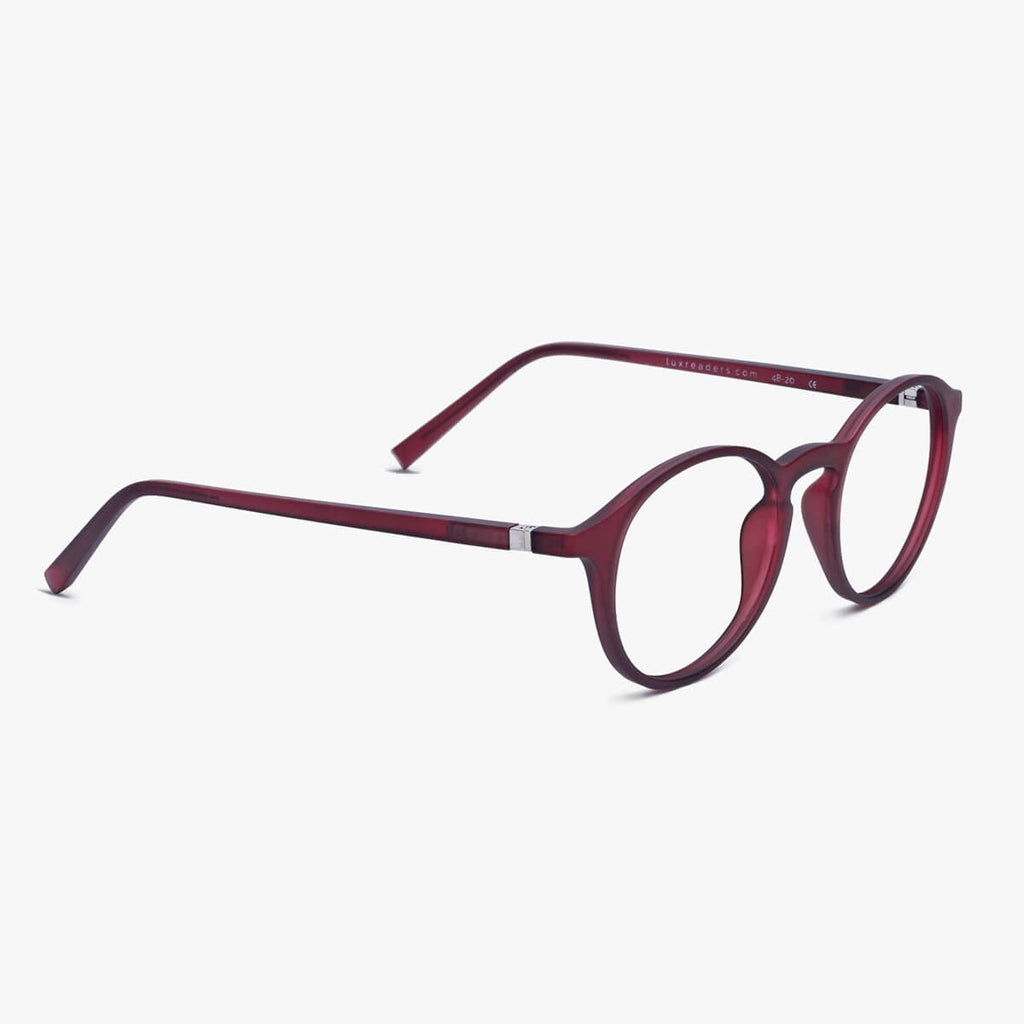 Wood Red Reading glasses - Luxreaders.co.uk