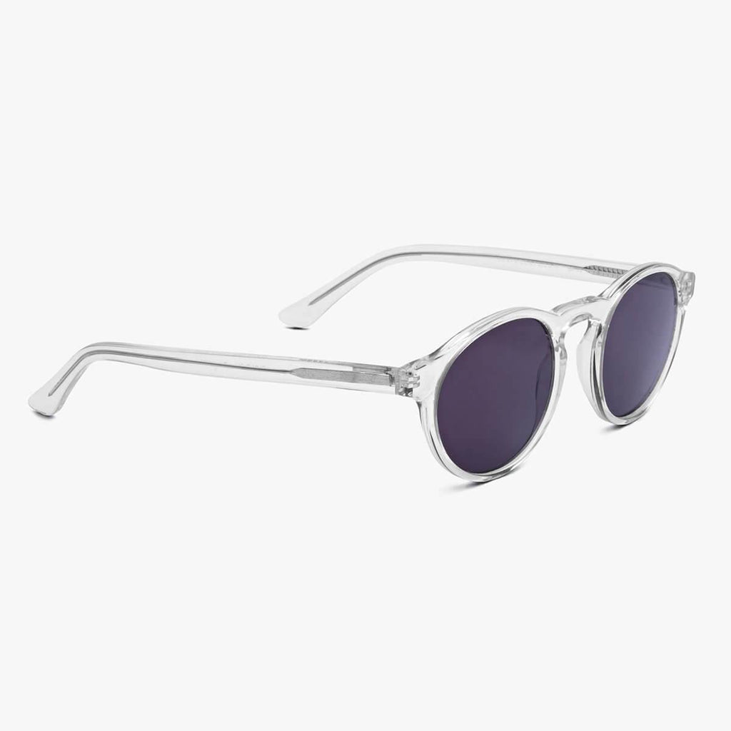 Men's Morgan Crystal White Sunglasses - Luxreaders.co.uk