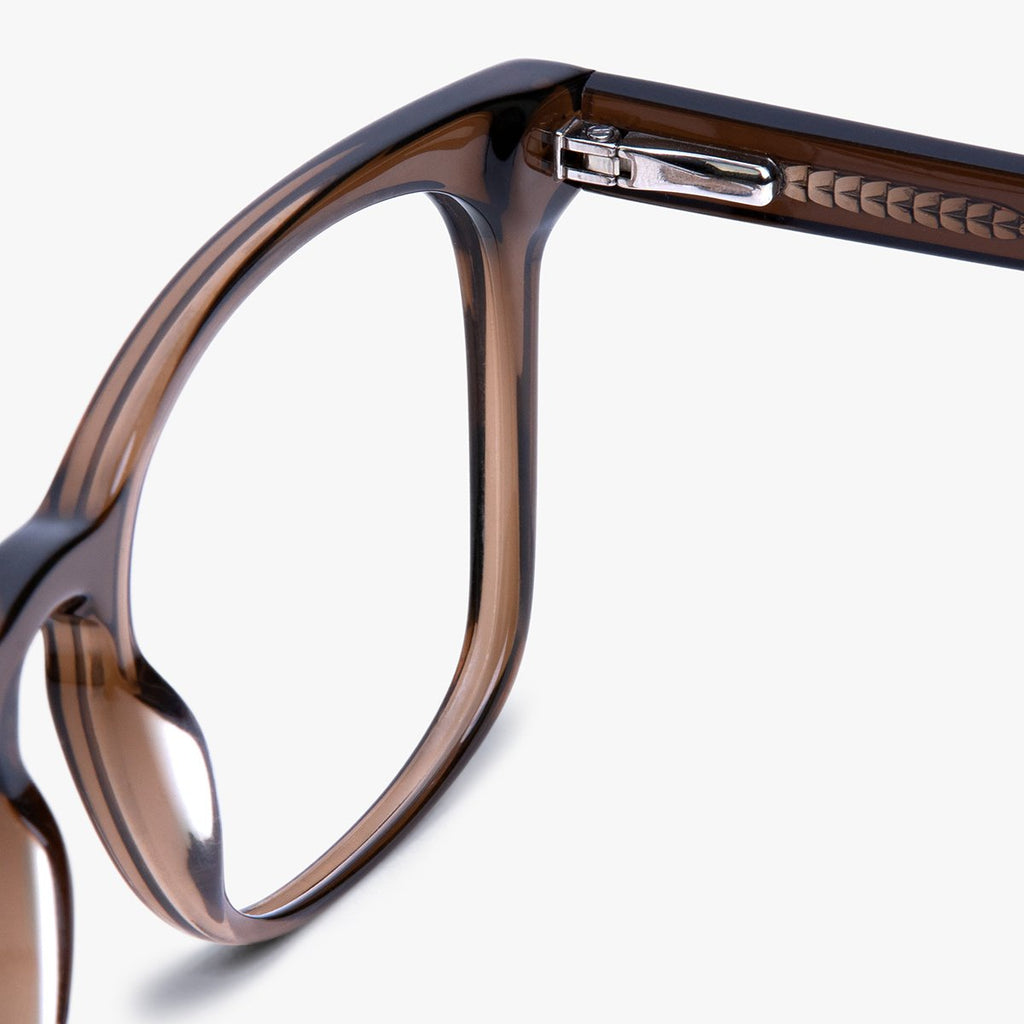 Baker Shiny brown Reading glasses - Luxreaders.co.uk