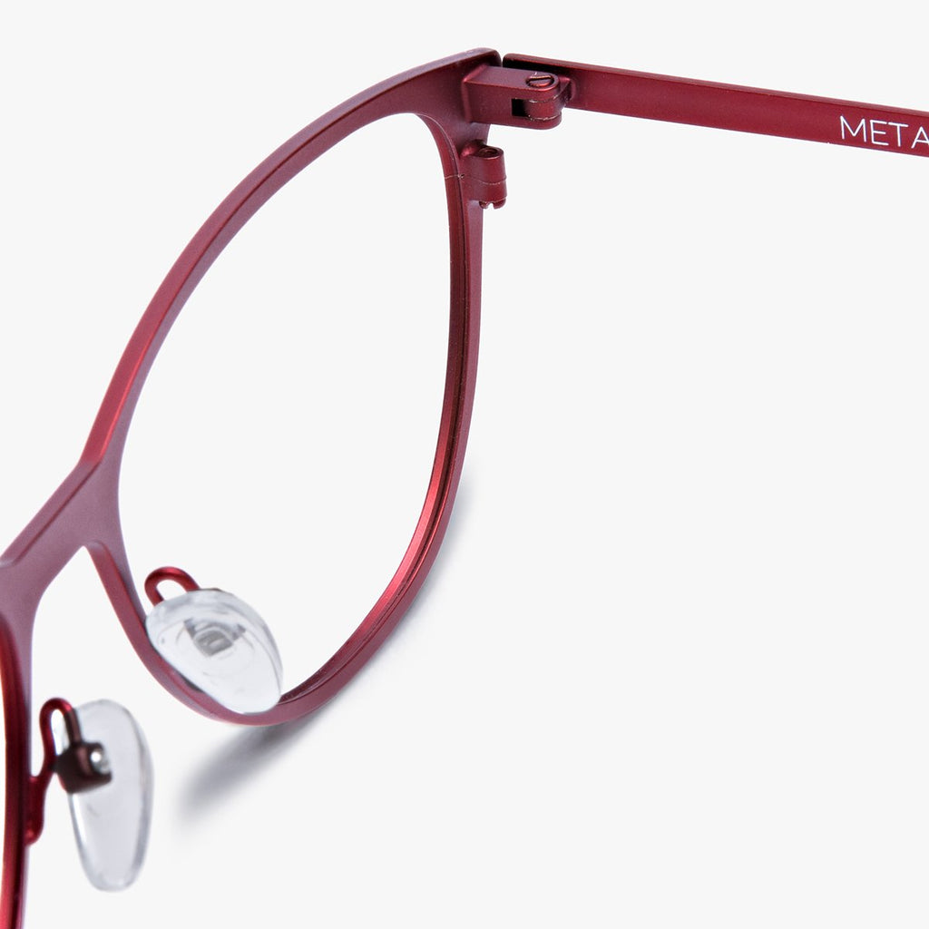 Jane Red Reading glasses - Luxreaders.co.uk