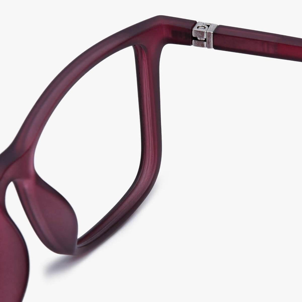 Women's Lewis Red Reading glasses - Luxreaders.co.uk