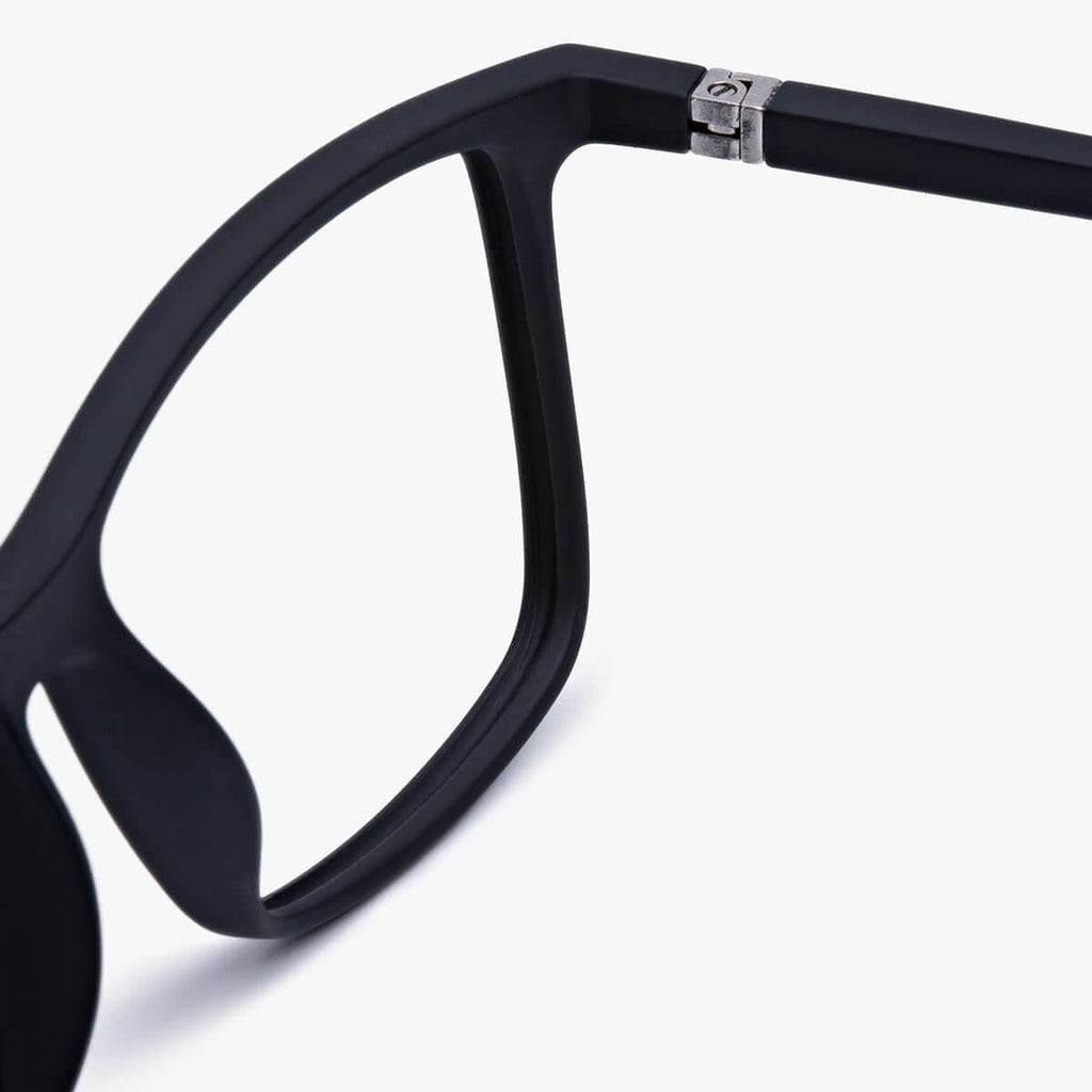 Women's Hunter Black Blue light glasses - Luxreaders.co.uk
