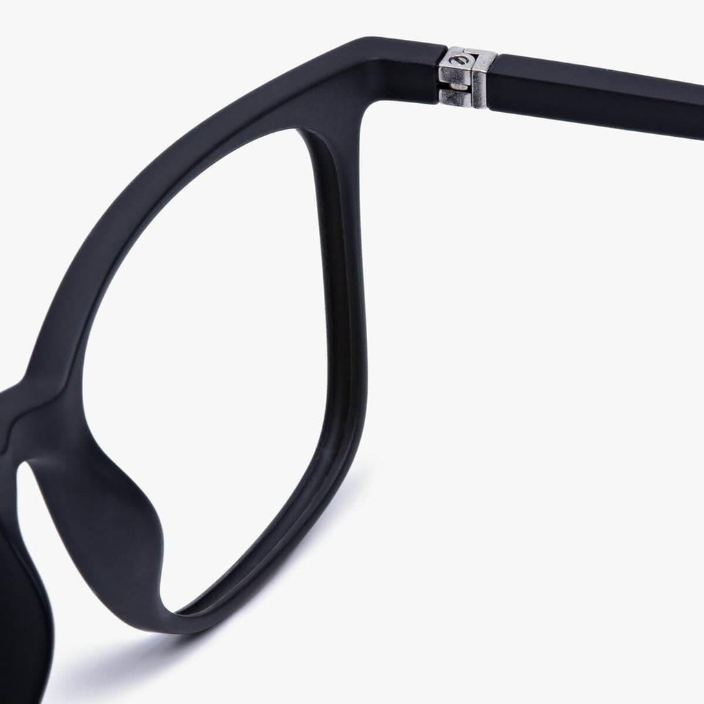 Women's Riley Black Reading glasses - Luxreaders.co.uk