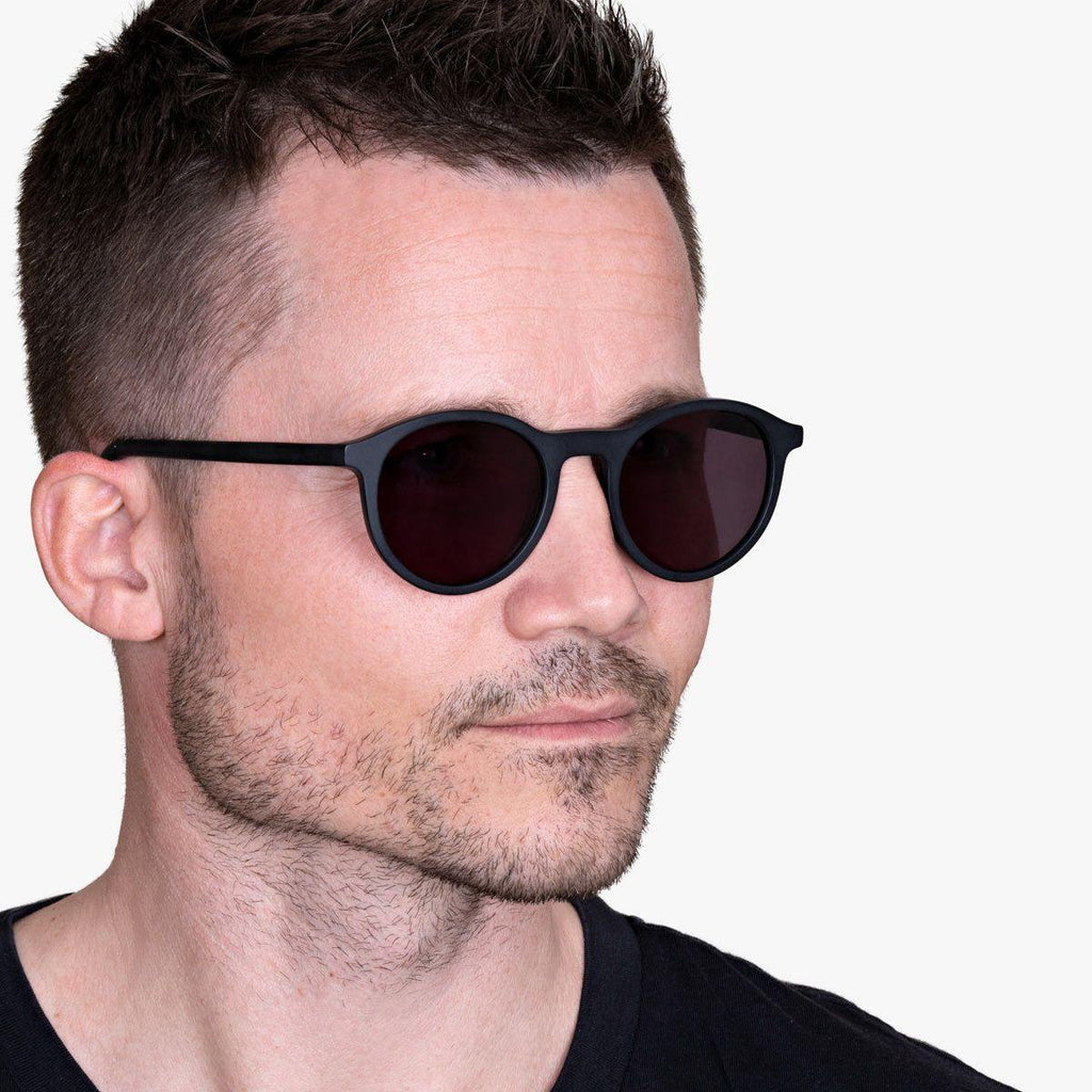 Men's Walker Black Sunglasses - Luxreaders.co.uk