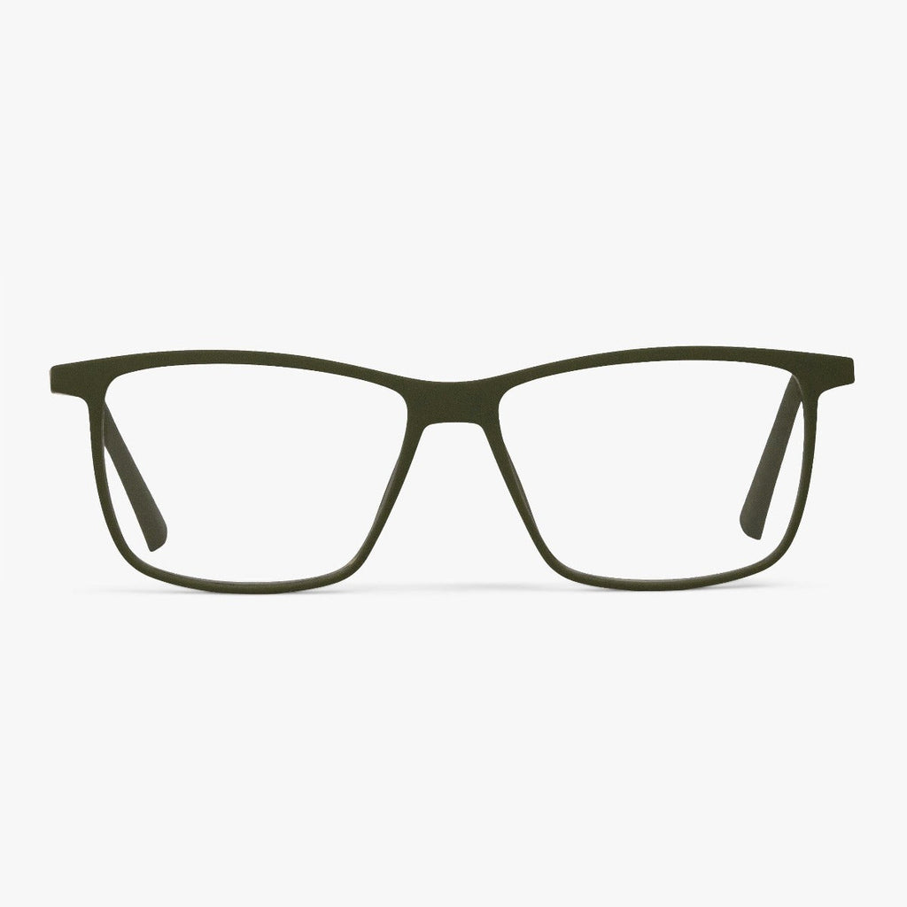 Buy Men's Hunter Dark Army Reading glasses - Luxreaders.co.uk