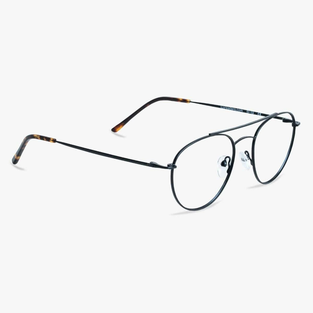 Men's Williams Black Reading glasses - Luxreaders.co.uk