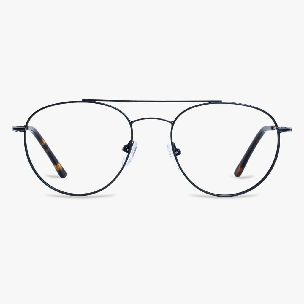 Buy Men's Williams Black Reading glasses - Luxreaders.co.uk