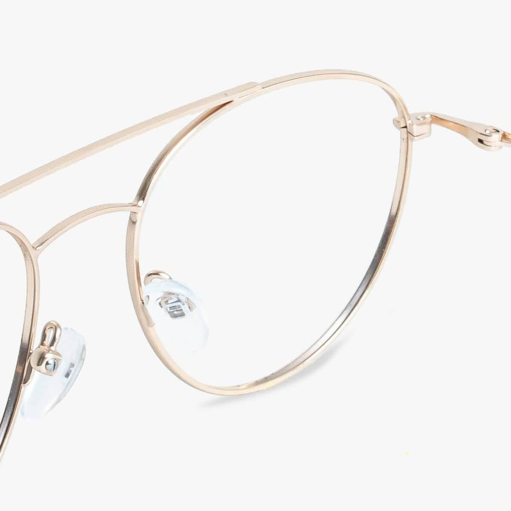 Men's Williams Gold Reading glasses - Luxreaders.co.uk