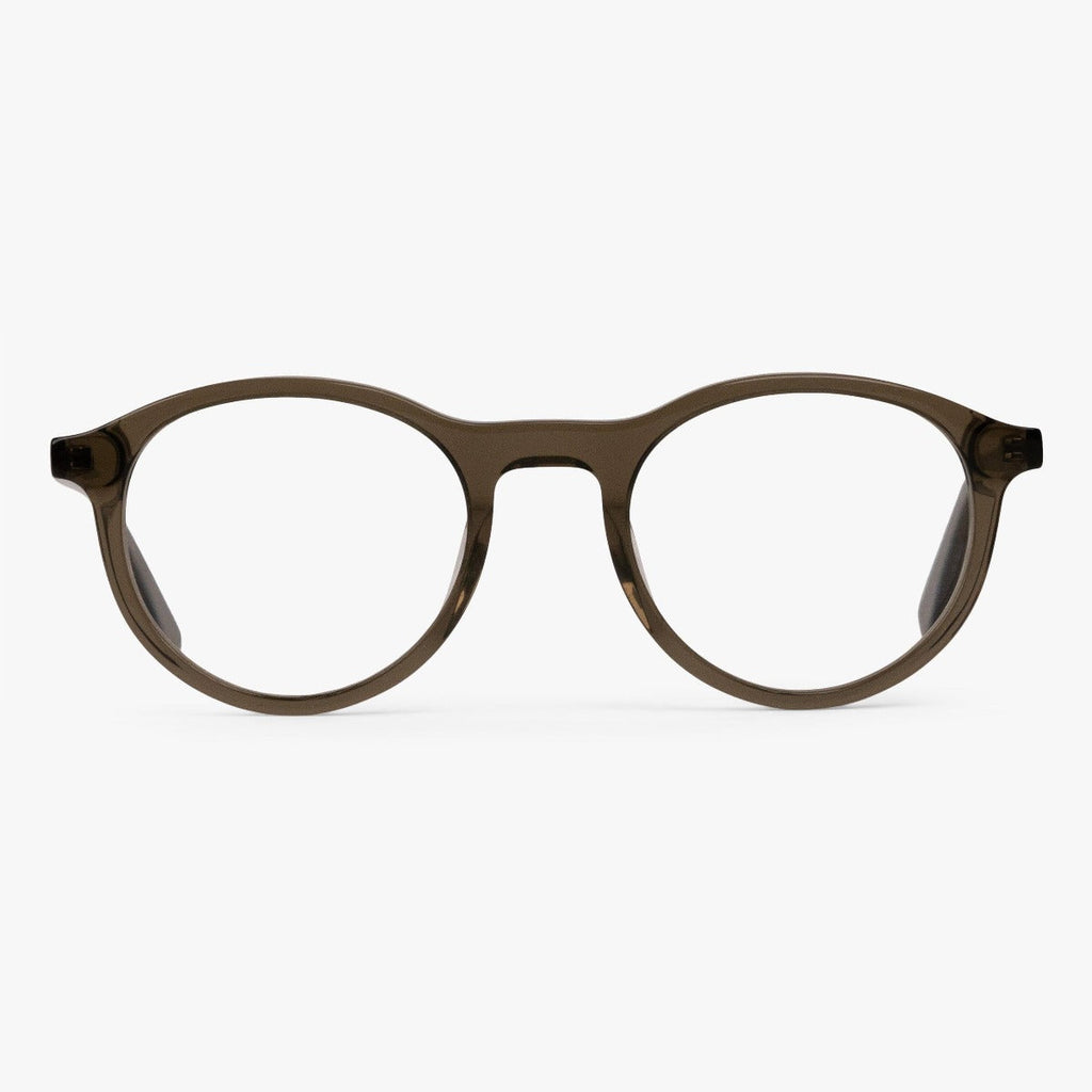 Buy Walker Shiny Olive Reading glasses - Luxreaders.co.uk