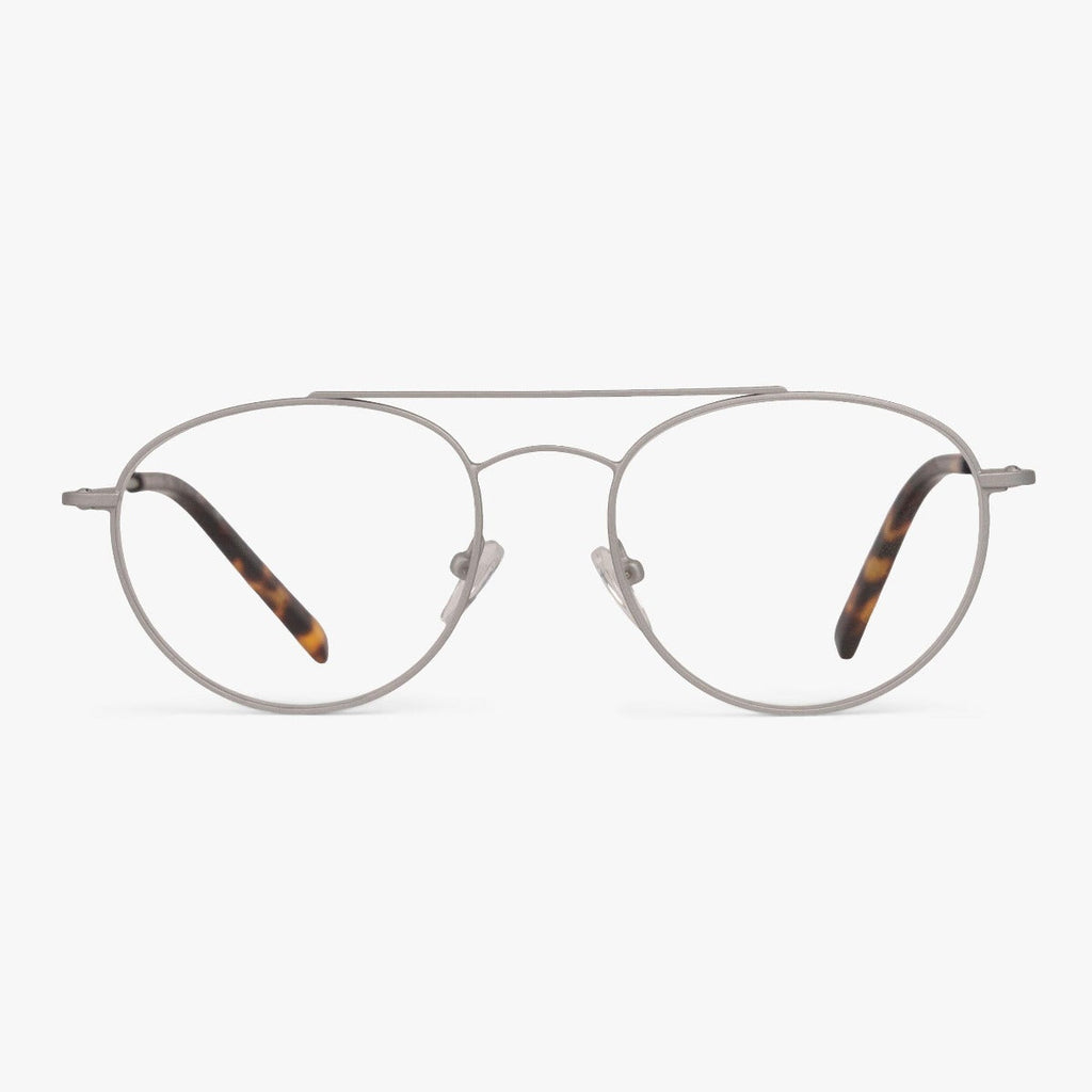 Buy Men's Williams Steel Reading glasses - Luxreaders.co.uk